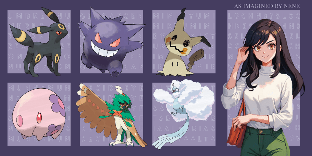 List of pokemon as imagined by me