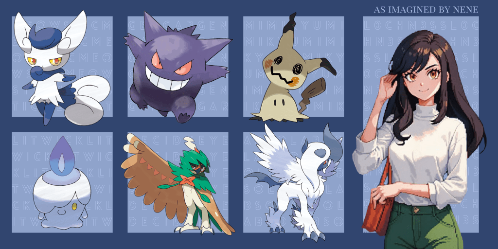 List of pokemon as imagined by me