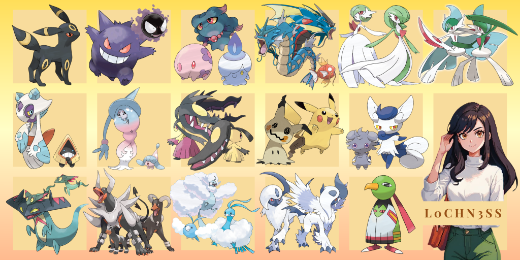 List of pokemon as imagined by me